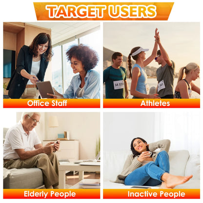 Heating Knee Massager, 2PCS Knee Shoulder Elbow 3-In-1 Heating Vibration Massager, Portable Wireless Hot Compress Massager, Relieve Pressure, Suitable for Office, Study, Home Ideal Gift