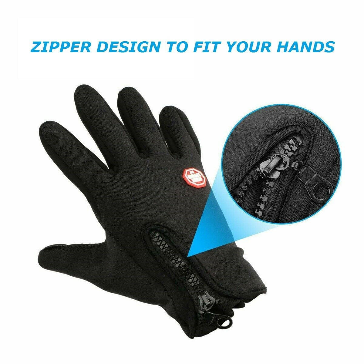 Winter Warm Gloves Touch Screen Gloves for Men Women Anti-Slip Driving Cycling Sports Gloves Waterproof Snow Gloves Ski Gloves