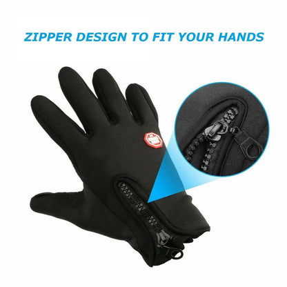Winter Warm Gloves Touch Screen Gloves for Men Women Anti-Slip Driving Cycling Sports Gloves Waterproof Snow Gloves Ski Gloves