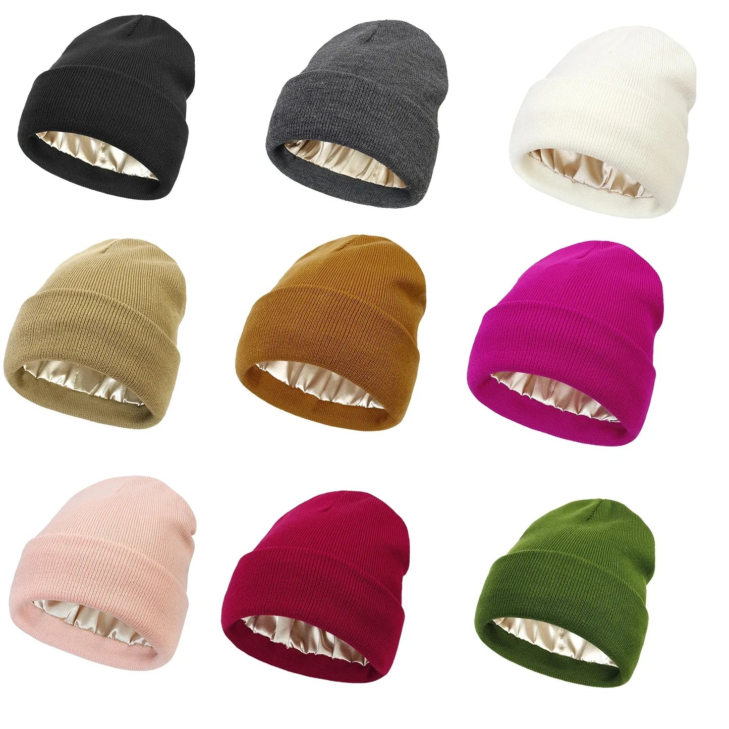 Unisex Lined Anti Static Beanie Hat