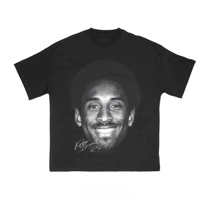 Basketball Kobe Bryant Graphics Printed Short Sleeved Round Neck Y2k T-shirt Men Clothing New in Top & Tees Mens Clothes